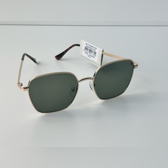 Aire Women’s Sunglasses NWT Aviator Gold Lightweight Banana Republic - Picture 6 of 9